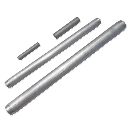 ACSR splicing sleeve set including inner steel sleeve and outer aluminum sleeve