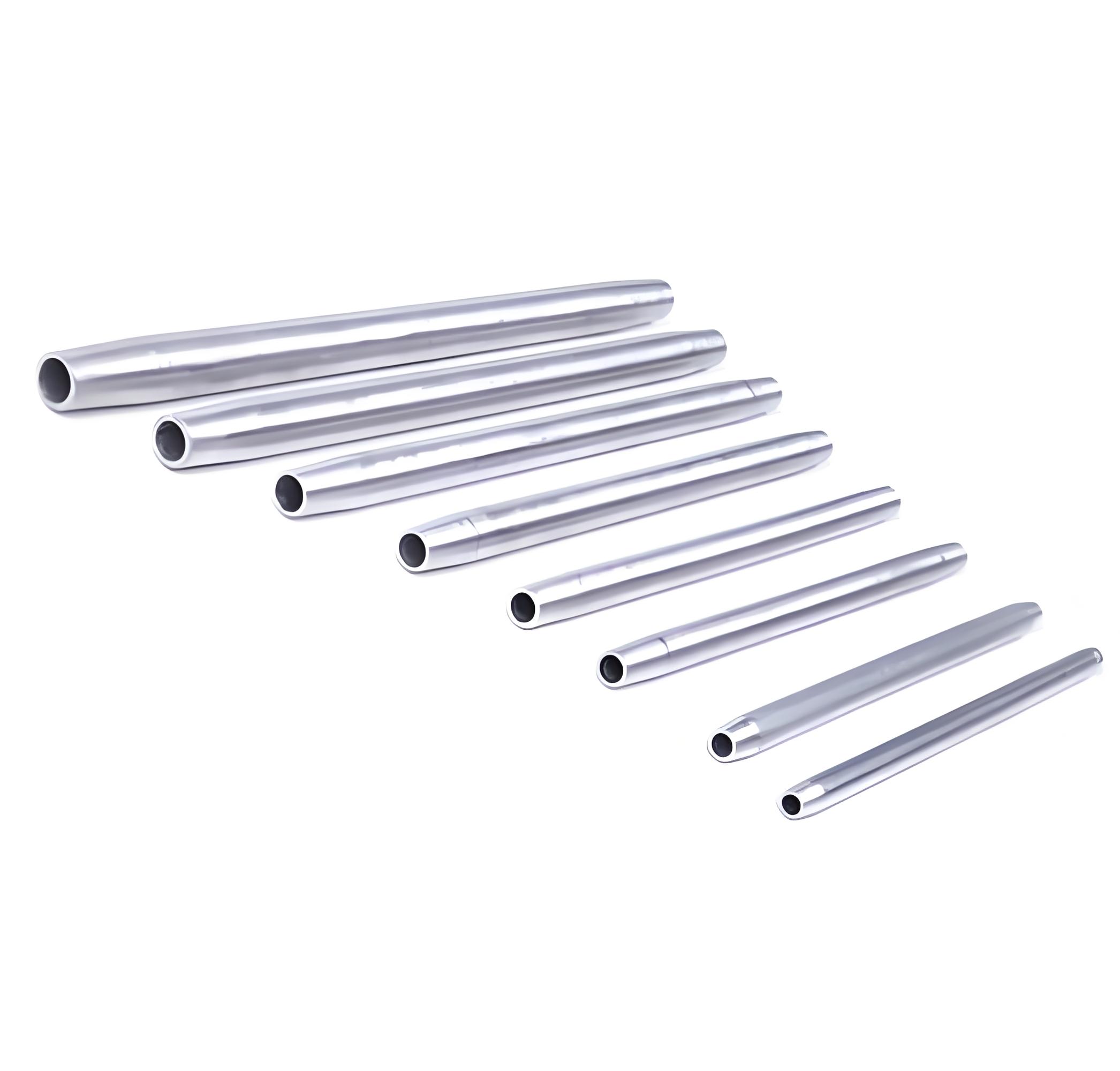 Seamless aluminum splicing sleeves for overhead power transmission conductors
