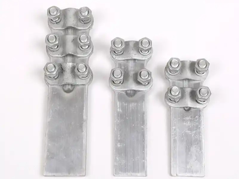 SL series bolted aluminum equipment clamp for substation conductor termination
