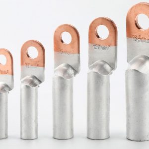 DTL 1 series single hole friction welded bimetallic copper aluminum cable lug