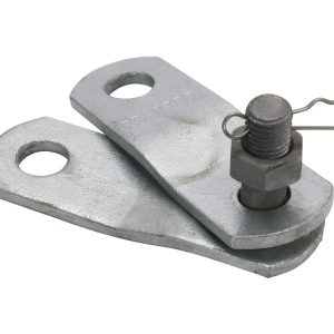 PS series structural steel hot dip galvanized parallel clevis plate with bolt and cotter pin