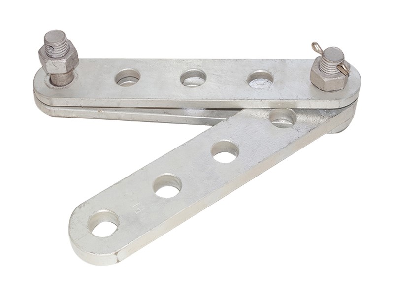 PT series carbon steel hot dip galvanized adjusting plate hardware with bolts