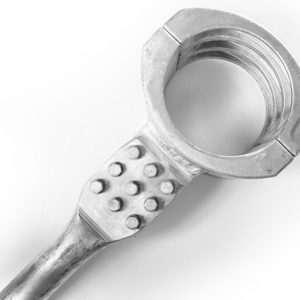 Tubular busbar terminal clamp connector for aluminum tube conductors