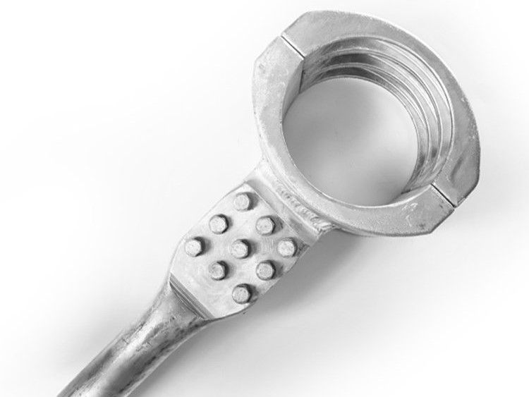 Tubular busbar terminal clamp connector for aluminum tube conductors